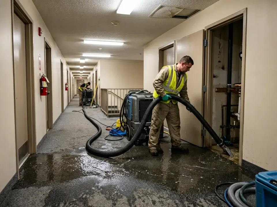 multi-unit-apartment-hallway-f-005 — frequently asked questions, Emergency Burst Pipe Water Extraction & Removal in Cocoa Be…